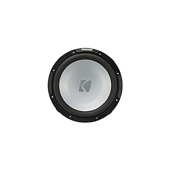 【中古】Kicker KM12 12インチ (30cm) 耐候性サブウーファー エンクロージャー用 2オーム｜スカーレット2021