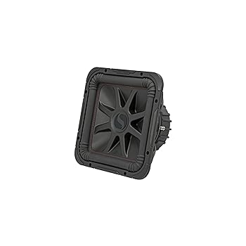 【中古】KICKER 45L7R124 L7R 12インチ(30cm)サブウーファー、デュアルボイスコイル、4オーム|スカーレット2021