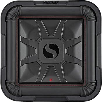 【中古】［人並み外れたに好いたらしい］KICKER 46L7T122 L7T L7-Thin 12in (30珊) サブウーファー、デュアルボイスコイル、2オーム、600ワット