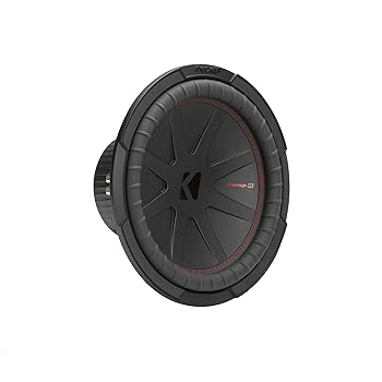 【中古】KICKER CompR 12in(30糎) サブウーファー DVC 4オーム