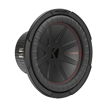 【中古】［非常に良い］KICKER キッカー CWR10 2ΩDVC 25cmサブウーファー 【MAX800W/RMS400W】 日本正規品｜スカーレット2021