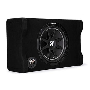 【中古】キッカー KICKER 48CDF124 最大入力300W 30cmウーファー搭載 ダウンファイアリング型エンクロージャー