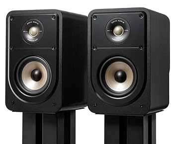 【中古】［非常に良い］ポークオーディオ POLK AUDIO SIGNATURE ELITE ES15 コンパクトブックシェルフスピーカー ブラック ES15BLK（2台1組）