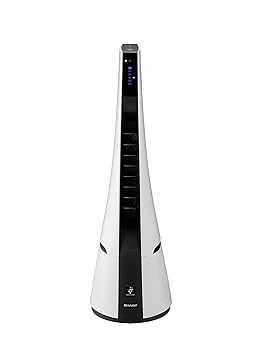 【中古】［人並み外れたに好いたらしい］せつ然たる 高閣気違い スリムイオンファン プラズマクラスター ご機嫌評点 消臭 DC 白いこと PF-HTC1-W