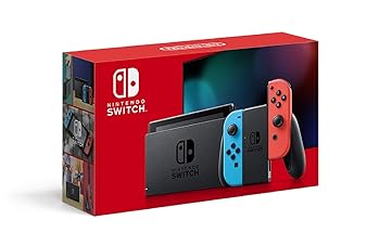 【中古】Nintendo Switch 本体 (ニンテンドースイッチ) Joy-Con(L) ネオンブルー/(R) ネオンレッド (パッケージサイズ変更前)