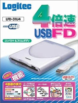 【中古】Logitec 4倍速対応USB外付型FDユニット LFD-31U4
