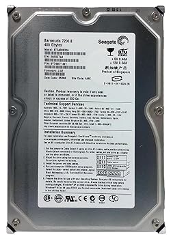 【中古】Seagate 3.5inch 内蔵ハードディスク 400GB 7200rpm 8MBキャッシュ PATA