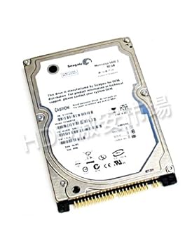 【中古】Seagate 2.5インチ内蔵HDD U-ATA100 E/IDE 80GB 12.5ms 5400rpm 8MB ST980815A
