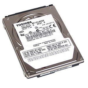 【中古】東芝 MK1246GSX 2.5 インチ 120 GB 内蔵 HDD ノートブック (HDD2D91)。