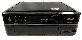 【中古】旧モデル エプソン Colorio インクジェット複合機 EP-802A 有線・無線LAN標準搭載 2.5型カラー液晶 前面二段給紙 6色染料インク
