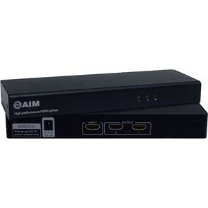 【中古】エイム電子 エイム 3D対応 HDMIスプリッター(1入力・2出力)AIM AVS-PR102