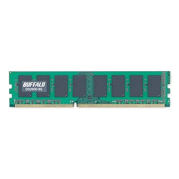 【中古】BUFFALO デスクトップ用 DDR3 メモリー PC3-12800対応 240Pin DDR3 SDRAM DIMM 8GB [ D3U1600-8G ]