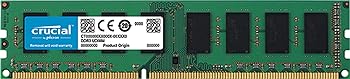 【中古】Crucial(Micron製) デスクトップPC用メモリ PC3L-12800(DDR3L-1600) 8GB×1枚 1.35V/1.5V対応 CL11 240pin CT102464BD160B