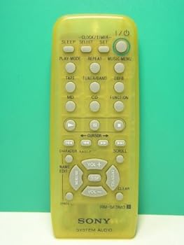 【中古】［人並み外れたに好いたらしい］SONY オーディオ遠隔操作 RM-空想科学小説3MD
