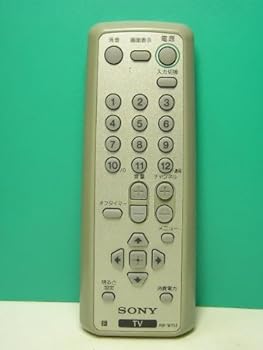 【中古】［非常に良い］ソニー テレビリモコン RM-W153｜スカーレット2021