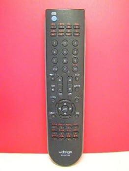 【中古】［人並み外れたに似つかわしい］byd:sign 液晶テレビ受像機遠隔操作 RC-DC10B
