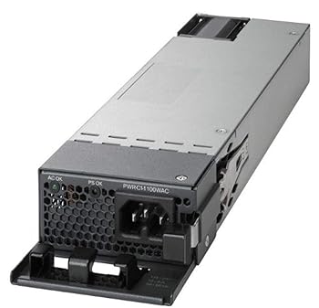 【中古】Cisco PWR-C1-1100WAC 1100W AC Power Supply Spare - IEC 60320 C16 - 1.10 kW - 110 V AC, 220 V AC