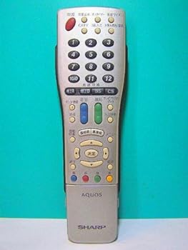 【中古】［非常に良い］シャープ テレビリモコン GA465WJSA｜スカーレット2021
