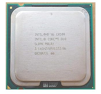 【中古】Intel Core 2 Duo E8500 3.16 GHz デュアル中核グループ EU80570PJ0876M 中央処理装置 中央処理装置 SLAPK