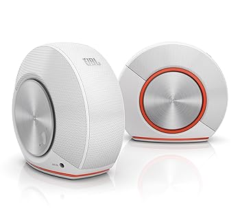 【中古】JBL Pebbles バスパワードスピーカー USB/DAC内蔵 ホワイト JBLPEBBLESWHTJN 【国内正規品】