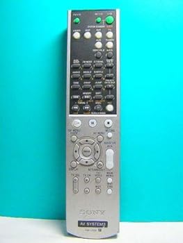 【中古】SONY AV SYSTEM3遠隔操作 RM-U700