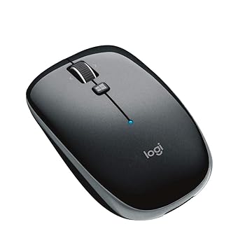 【中古】ロジクール ワイヤレスマウス 無線 薄型 M557GR Bluetooth 6ボタン グレー 国内正規品