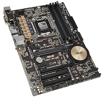【中古】ASUSTeK Intel H97積み上げる お母さんゲーム盤 LGA1150相応う H97-PLUS 【ATX】