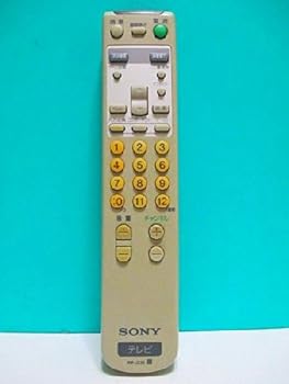 【中古】［非常に良い］ソニー テレビリモコン RM-J235｜スカーレット2021