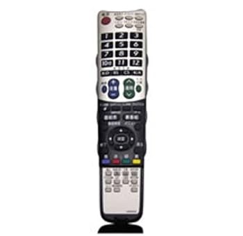 【中古】読みやすい 液晶テレビ受像機(AQUOS)完全無欠遠隔操作 GB046WJN9 (0126380062)