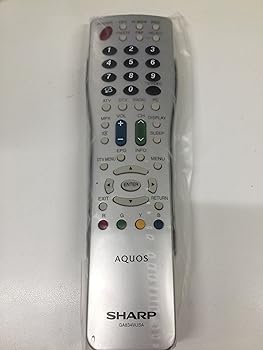 【中古】［人並み外れたに似つかわしい］読みやすい LC-40LX1T用遠隔操作 012 638 0046 RRMCGA834WJSA
