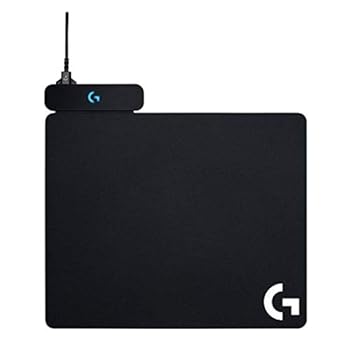 【中古】Logicool G ゲーミングマウスパッド G-PMP-001 POWERPLAY ワイヤレス 充電 対応 ハード & クロス 2種類同梱 対応マウス : PRO X SUPERLIGHT 2 /