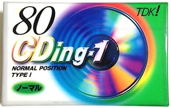 【中古】［非常に良い］TDK カセットテープ CDing-1 ノーマルポジション CD1-80G 4,773円