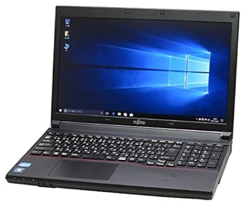 【中古】[Windows10] 中古万覚え帳パソコン 富士通 LIFEBOOK A573/G Core i5-3340M 2.7GHz/320GB/4GB/ヴィデオディスクマルチ/テンキー付鍵盤/Win10Pro 64bit ノートPC-パソコン・周辺機器-パソコン