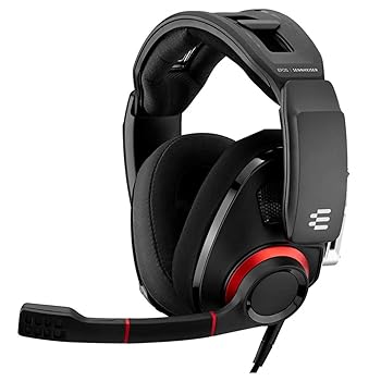 【中古】ゼンハイザー ゲーミングヘッドセット 有線 開放型 ノイズキャンセリング マイク付き GSP500 【国内正規品】|スカーレット2021