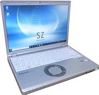 【中古】中古パソコン ノートパソコン Panasonic Let's note SZ5 CF-SZ5 Core i5 6300U 2.40GHz 8GBメモリ SSD 256GB Windows10 Pro 64bit 搭載 12.1型ワ|スカーレット2021