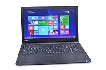 【中古】Windows8.1 中古ノートパソコン 東芝 dynabook Satellite B35/R 第5世代 Celeron 3205U (1.50GHz) PB35RND4R3AD71