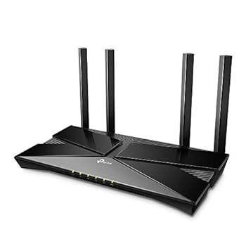 【中古】TP-Link 無線LAN ルータ 無線LAN6 なおなお書き5 相応う 無線電話ローカルエリアネットワーク 11ax AX1800 1201Mbps (5 GHz) + 574 Mbps (2.4GHz) 1.5Ghz クアッド・コア中央処理装置積み上げる OneMesh相応う