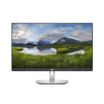 【中古】Dell (デル) S2721D 27インチ 1440p QHD IPS 超薄型 ベゼルモニター AMD FreeSync HDMI DisplayPort スピーカー内蔵 VESA認定 シルバー
