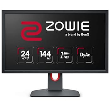 【中古】ベンキュージャパン BenQ ZOWIE XL2411K ゲーミングモニター (24in/Full 固定ディスク/TN/144サイクル/1ms/DyAc/小さめ土台/OSD献立て表/指一本で高さ自然調整)