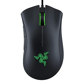 【中古】Razer DeathAdder エッセンシャル ゲーム用マウス: 6400 DPI 光学センサー - 5つのプログラム可能なボタン - メカニカルスイッチ - ラバーサイド