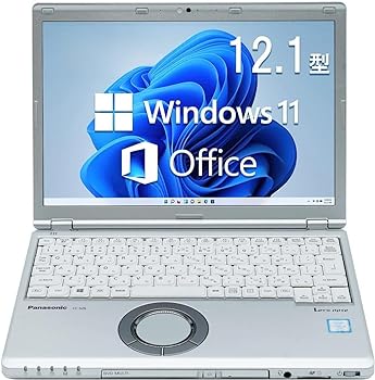 【中古】【Win11搭載】Panasonic Let's note CF-SZ6■MS Office H&B 2019/12.1インチFHD/Core i5-7300U＠2.6GHz/メモリ8GB/SSD 512GB/Webカメラ内蔵/DVD