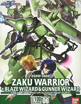 【中古】1/100 ザクウォーリア+ブレイズ&ガナーウィザード｜スカーレット2021