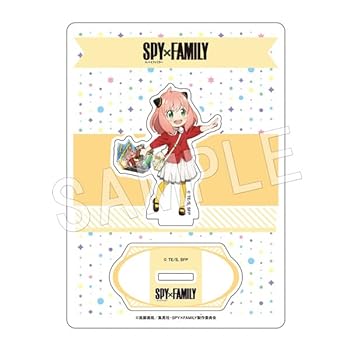 【中古】中外鉱業 SPY×FAMILY アクリルスタンド アーニャ・フォージャー ショッピング 約100×120mm アクリル製