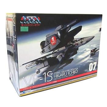 【中古】WAVE 1/100 超時空要塞マクロス 愛・おぼえていますか VF-1S ストライクバルキリー ファイター 一条輝 機
