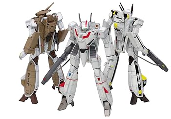 【中古】ウェーブ 超時空要塞マクロス VF-1[A/J/S] バトロイド マルチプレックス 1/100スケール 全高約13cm プラモデル MC-065｜スカーレット2021