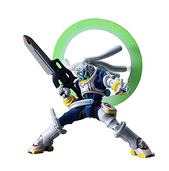 【中古】海洋堂 レガシーOFリボルテック OVERMAN キングゲイナー 約120mm ABS&PVC製 塗装済み可動フィギュア LR-014画像
