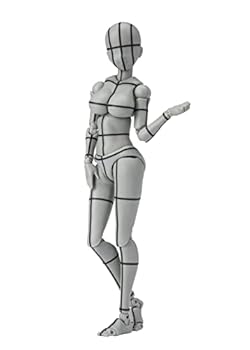 【中古】S.H.フィギュアーツ ボディちゃん -矢吹健太朗- ワイヤーフレーム (Gray Color Ver.) 約135mm PVC&ABS製 可動フィギュア