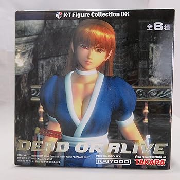 【中古】K･TフィギュアコレクションDX DEAD OR ALIVE デッド・オア・アライブ かすみ Aバージョン フィギュア 単品 食玩 海洋堂