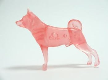 【中古】海洋堂　わがままな天然列島　ＳＰ0002　柴犬（クリアタイプ）