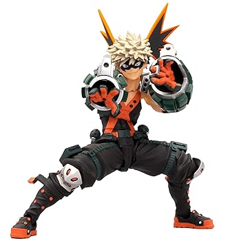 【中古】海洋堂 figurecomplex AMAZING YAMAGUCHI 爆豪勝己 Bakugo Katsuki 約155mm ABS&PVC製 塗装済アクションフィギュア リボルテック